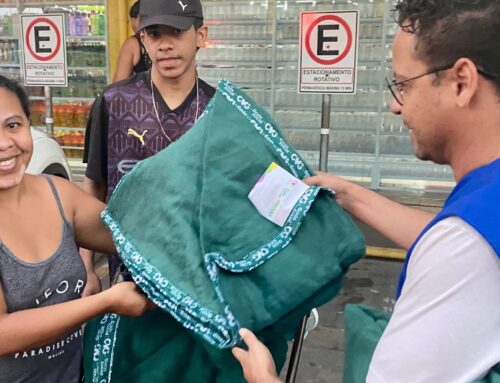 OVG faz doação de cobertores a população em situação de rua na capital