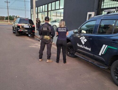 Operação com Receita e Polícia Federal apreende carga de mercadorias contrabandeadas em Foz do Iguaçu