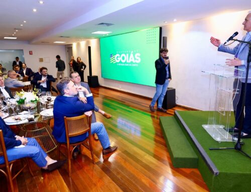 Caiado recebe empresários de SP e RJ e destaca Goiás como polo nacional de Inteligência Artificial