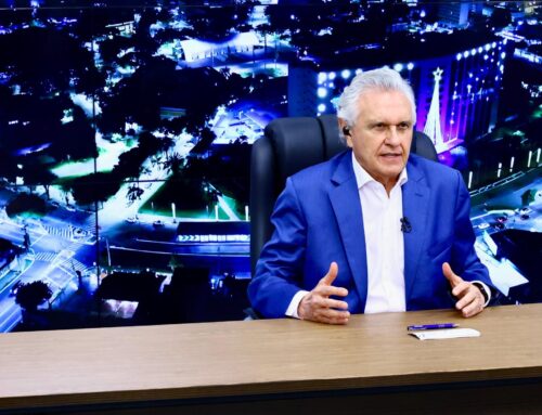 “A caneta do presidente é mais forte do que qualquer fuzil”, diz Caiado sobre crime organizado