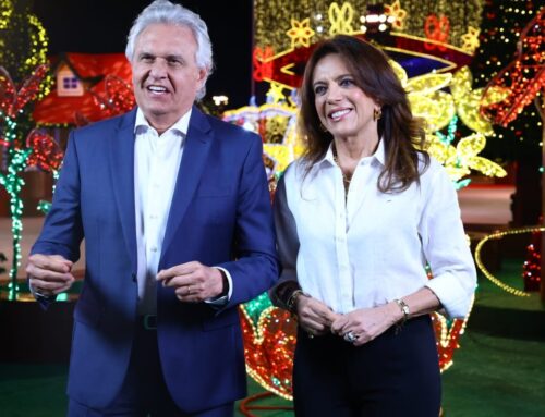 Caiado e Gracinha celebram conquistas de Goiás em mensagem de Natal