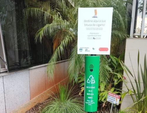 Complexo em Goiânia transforma bitucas de cigarro em papéis e renda é revertida para projetos sociais