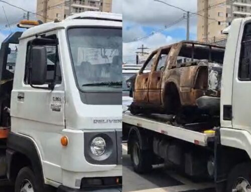 Patrulha Detran recolhe carcaças e veículos abandonados na capital