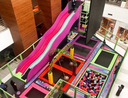 Arena Trampolim transforma férias no Goiânia Shopping em experiência de movimento, cores e aventura