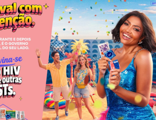 Campanha de carnaval reforça uso de camisinha na prevenção de doenças