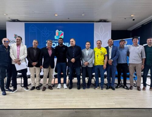 Policarpo e Mabel anunciam apoio financeiro para times de futebol de Goiânia