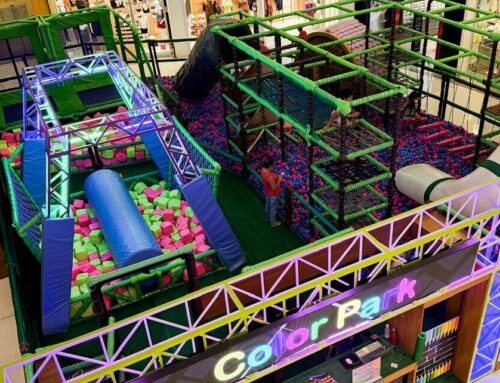 Color Park reúne brincadeiras interativas e desafios para crianças no Goiânia Shopping