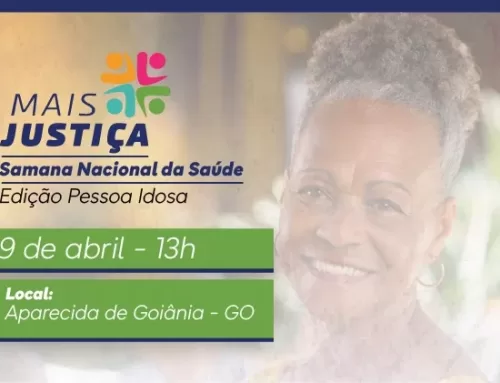 Mais Justiça leva cidadania e saúde à pessoa idosa em Aparecida de Goiânia no dia 9 de abril
