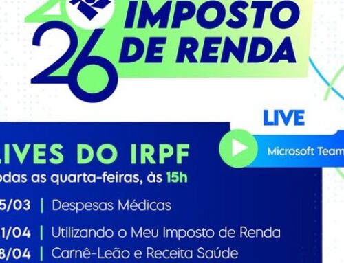 Receita Federal realiza lives para principais dúvidas no Imposto de Renda