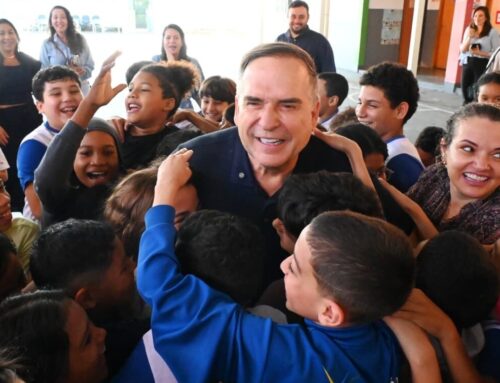 Mabel anuncia pagamento do piso nacional do magistério para professores