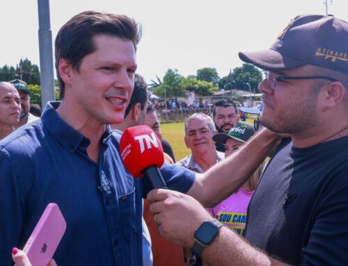 Daniel Vilela destaca parceria com Aparecida em evento no Jardim Tiradentes