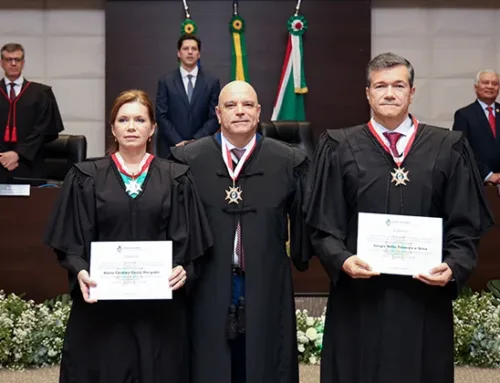 Maria Cristina Costa Morgado e Sérgio Brito Teixeira e Silva assumem cargo de desembargadores do TJGO