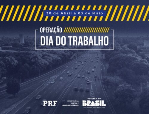 No feriado do Dia do Trabalho, PRF orienta motoristas para evitar colisões traseiras