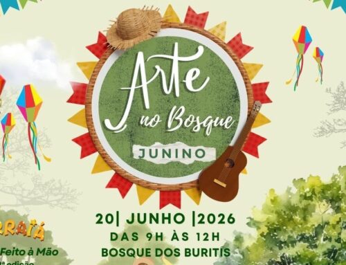 Arte no Bosque Junino leva apresentações artísticas e feira de artesanato ao Bosque dos Buritis