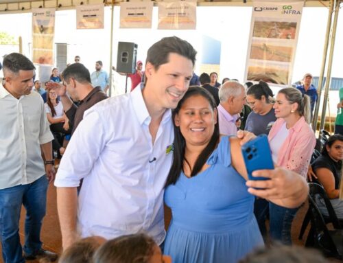 Daniel Vilela entrega um conjunto de obras em Chapadão do Céu
