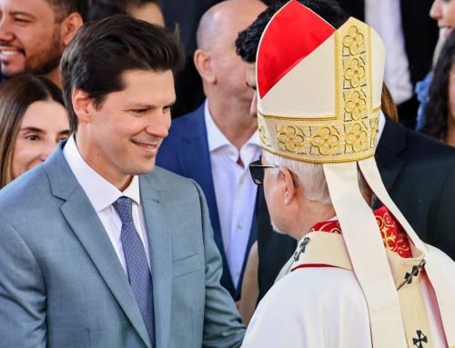 “Festa centenária que simboliza a fé do povo goiano”, afirma Daniel Vilela durante missa solene do Divino Pai Eterno, em Trindade*