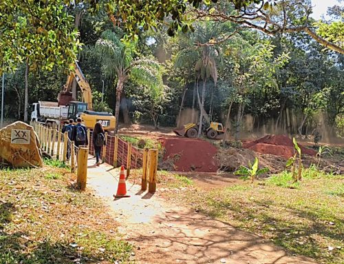 Amma realiza desassoreamento dos lagos  e abre aceiros no Parque Carmo Bernardes e na Marginal Barreiro