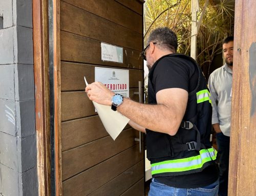 Prefeitura interdita obra após construtora ser autuada novamente por uso irregular de espaço público no Setor Marista