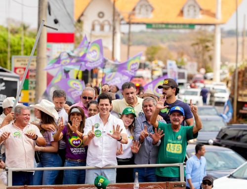 Pra Goiás Seguir em Frente mobiliza 450 veículos em giro por Nova Veneza e Nerópolis