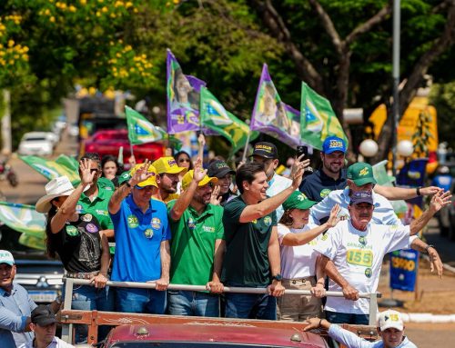 Com apoio de prefeitos, Daniel Vilela leva campanha à região da Estrada de Ferro