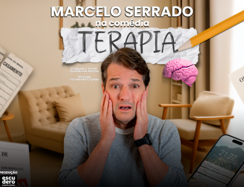 Teatro Goiânia recebe monólogo “Terapia”, de Marcelo Serrado