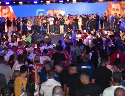 Em evento com apoiadores de todo o Estado, Policarpo lança candidatura a deputado estadual