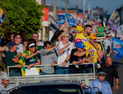 Com presença de seis prefeitos do Oeste goiano, Daniel Vilela mobiliza mais de 400 veículos em carreata em Anicuns*