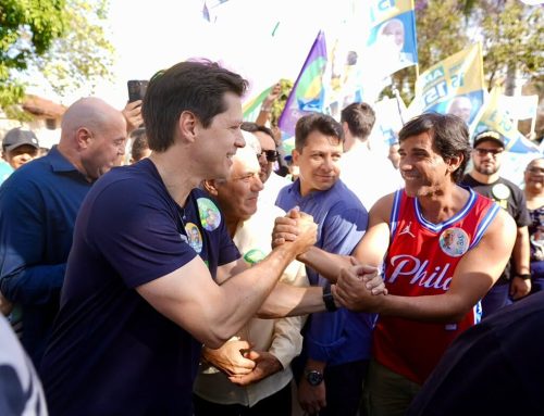 “É muito bom receber o carinho da população em reconhecimento ao nosso trabalho”, afirma Daniel Vilela