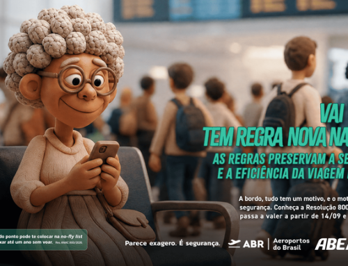 Campanha alerta passageiros sobre atos de indisciplina em voos e aeroportos