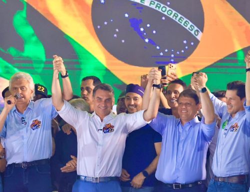 Daniel Vilela e Caiado anunciam apoio a Flávio Bolsonaro no segundo turno