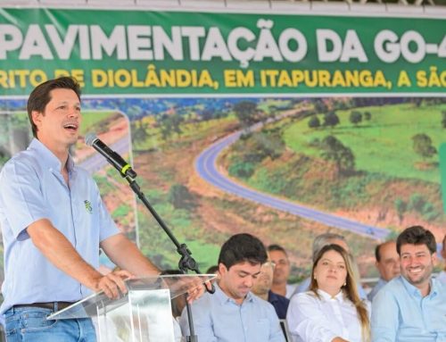 Daniel Vilela inaugura pavimentação da GO-460, em São Patrício